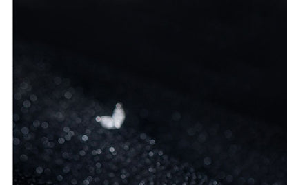 Rhinestone Leaf Stud Earring