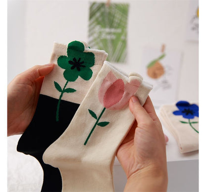 Flower Socks / Set