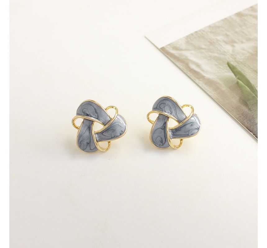 Triangle Ear Stud / Clip On Earring
