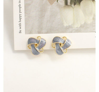 Triangle Ear Stud / Clip On Earring