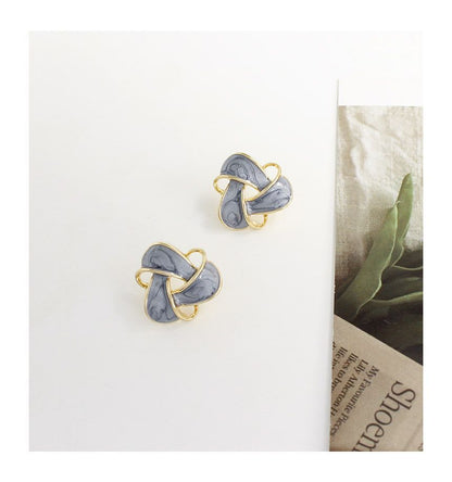 Triangle Ear Stud / Clip On Earring