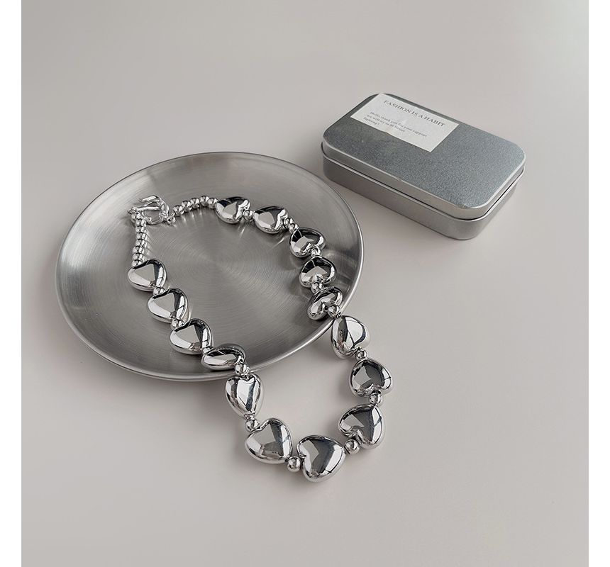 Choker Necklace Heart