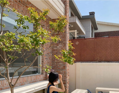 Ärmelloses Midi-Jeanskleid