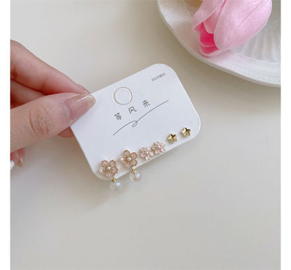 Earring Pair 3 Alloy (various Sakura Set: designs)