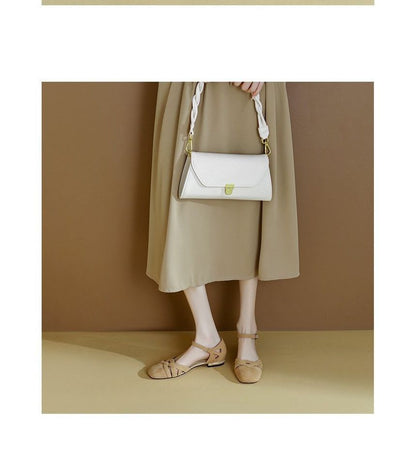 Ankle Strap D'Orsay Flats