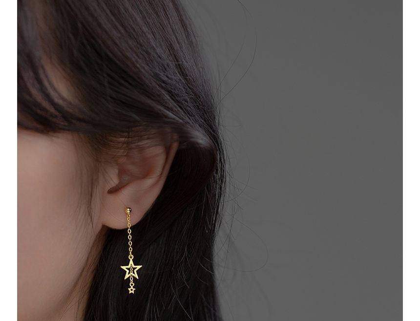 Star Pendant Sterling Silver Necklace