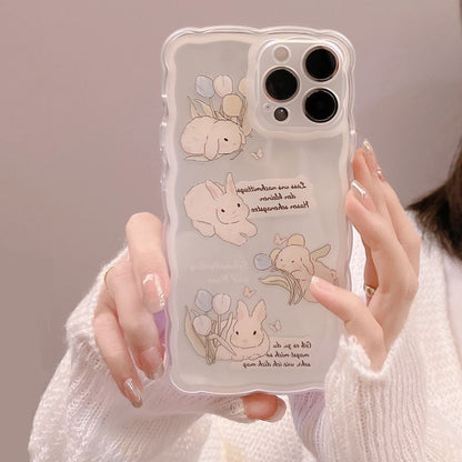 Rabbit Transparent Phone Case