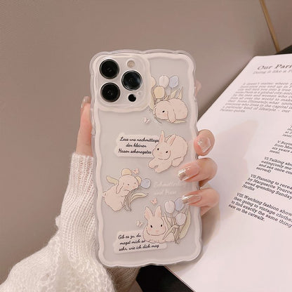 Rabbit Transparent Phone Case
