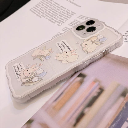 Rabbit Transparent Phone Case