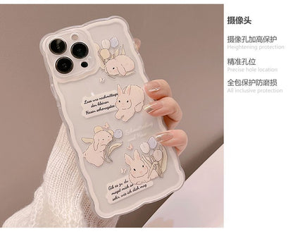 Rabbit Transparent Phone Case