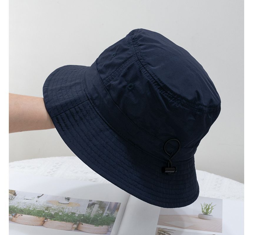 Drawstring Bucket Hat
