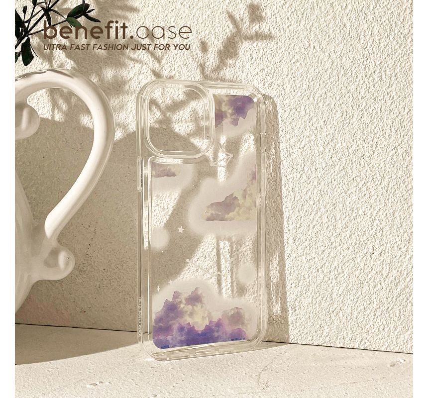 Cloud Transparent Phone Case