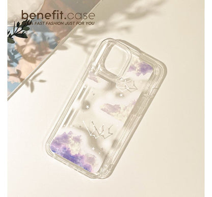 Cloud Transparent Phone Case