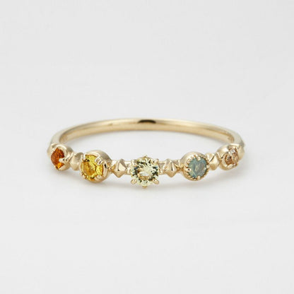 Rhinestone Sterling Silver Ring