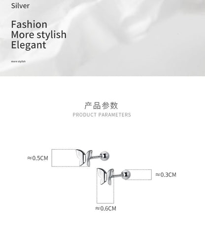 Schmetterling Ohrstecker