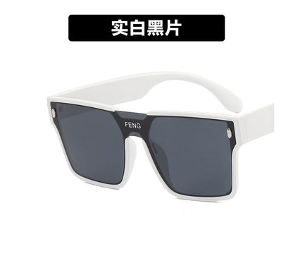 Lettering Retro Sunglasses