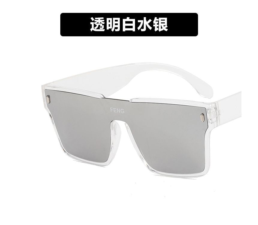 Lettering Retro Sunglasses