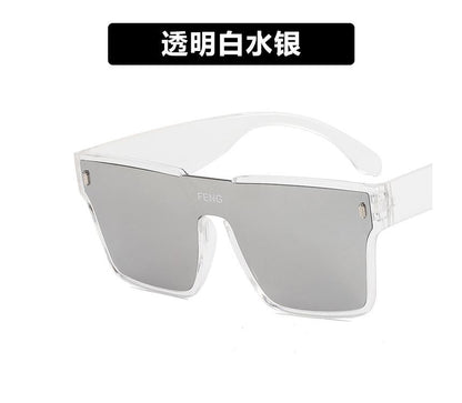 Lettering Retro Sunglasses