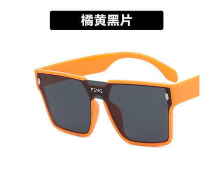 Lettering Retro Sunglasses