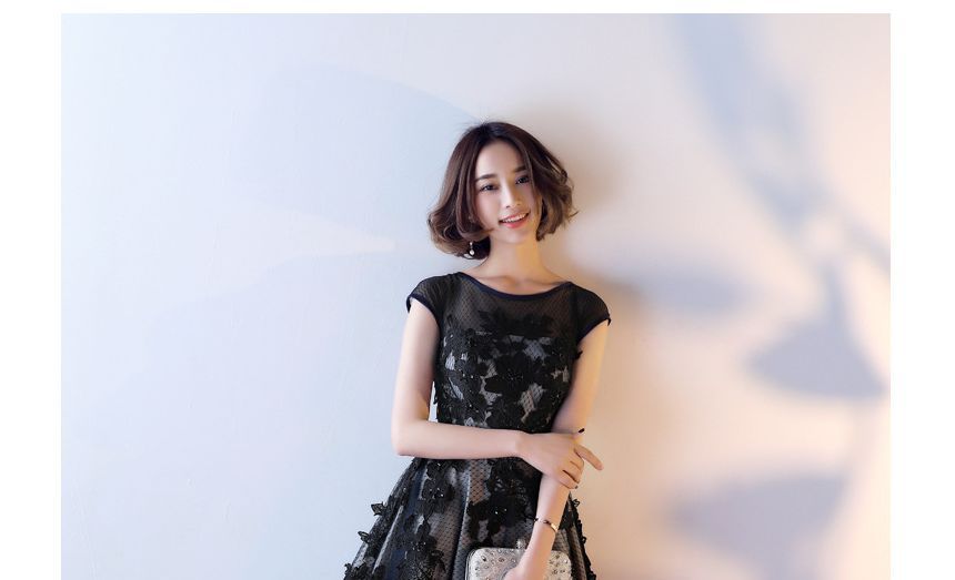 Evening Lace A-Line Gown