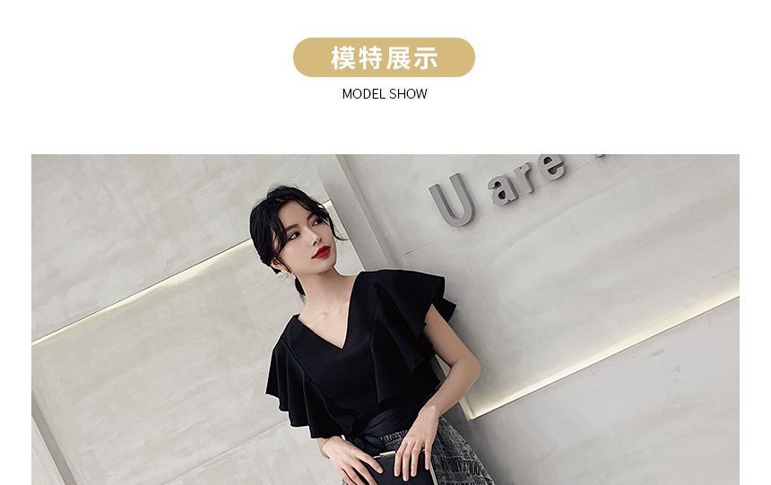 Short-Sleeve Gown A-Line Dress Cocktail Evening /