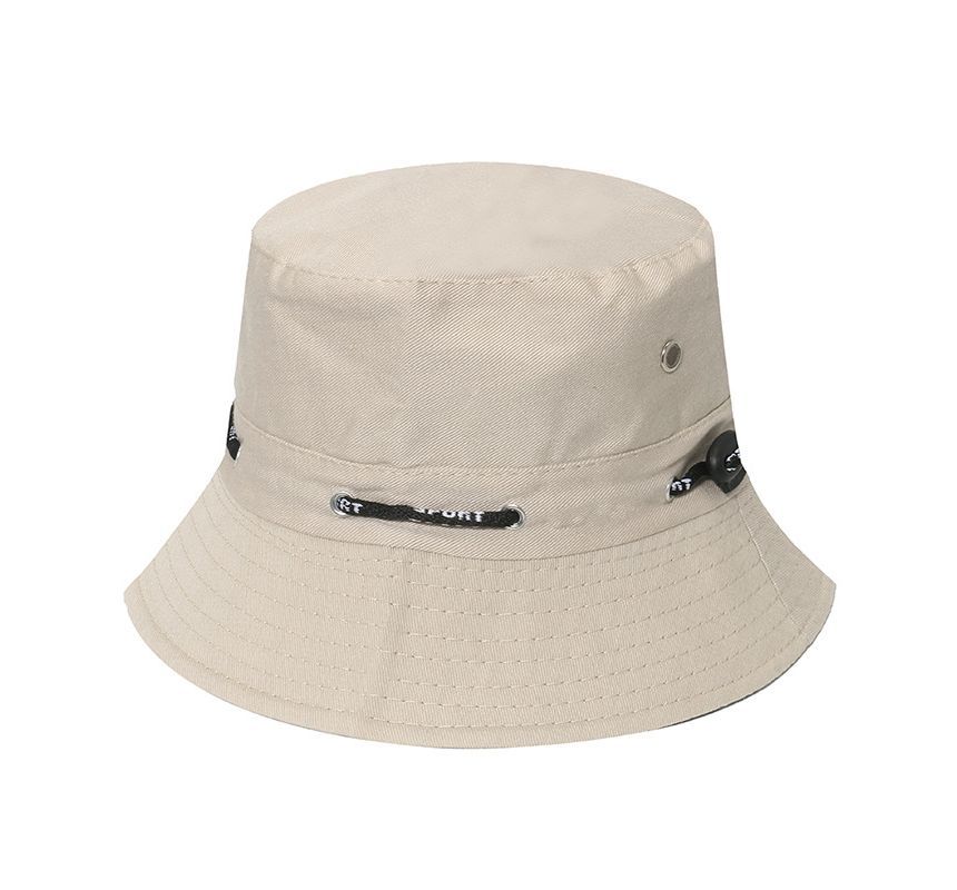 Plain / Camouflage Print Bucket Hat