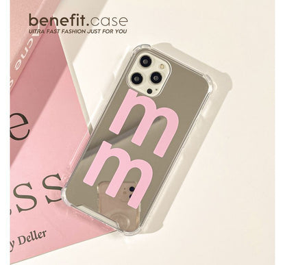 Case Phone Mirrored Lettering