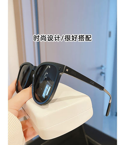 Foldable Round Sunglasses