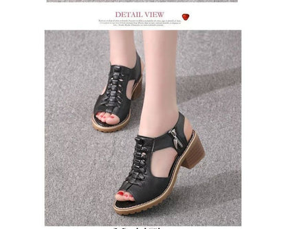 Block-Heel Sandals