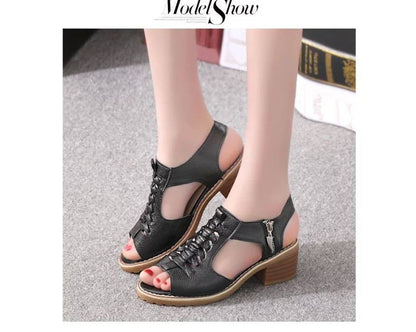 Block-Heel Sandals