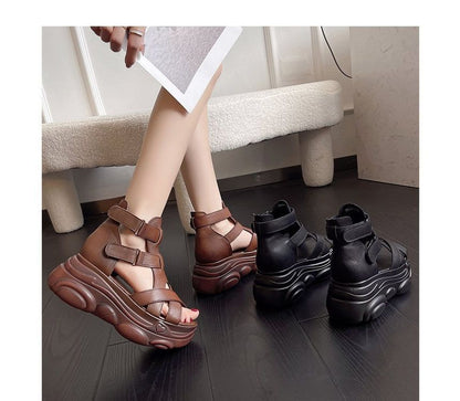 Gladiator Platform Sandals