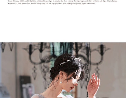 Cap-Sleeve Sheath Evening Glitter Gown