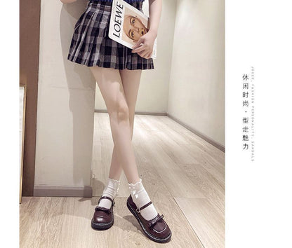 Bow Accent Mary Jane Shoes