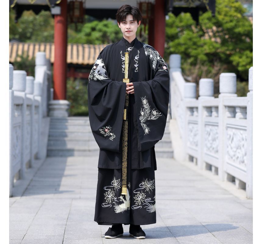 Embroidered Hanfu Costume / Robe / Set