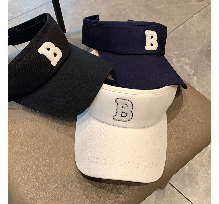 Letter B Visor Hat