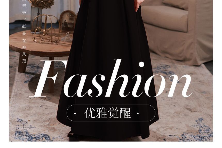 Long-Sleeve Faux Pearl Trim Cocktail Dress (Various Designs)