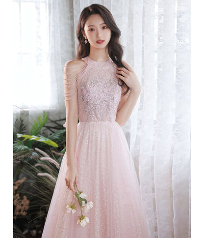 Sequin Strappy Sheath Evening Gown