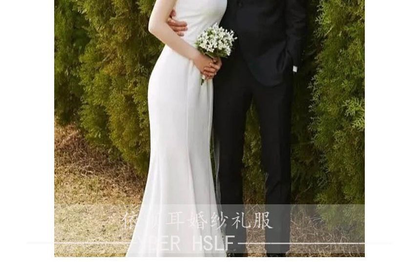 Mermaid Sleeveless Gown Wedding