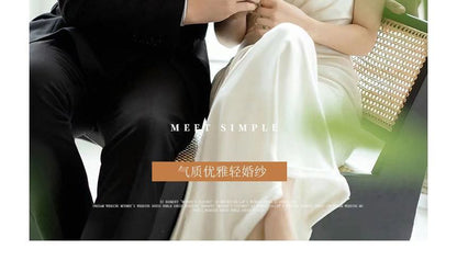 Sleeveless Mermaid Wedding Gown