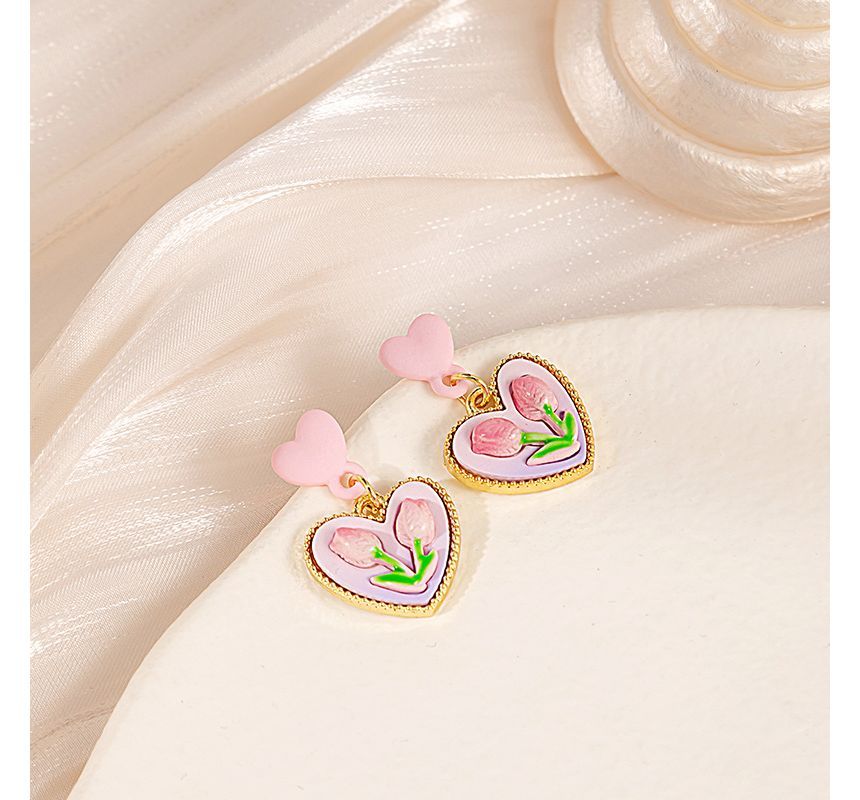 Flower Stud Earring / Drop Earring