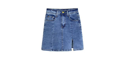 Denim Mini Skort