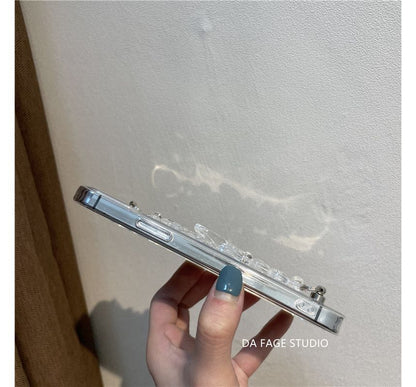 Flower Chain Transparent Phone Case