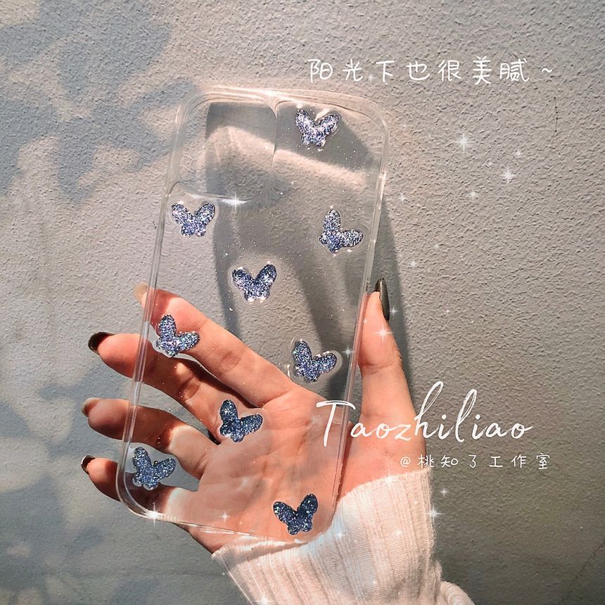 Butterfly Transparent Phone Case