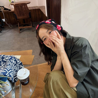 Mushroom Knit Head Bandana