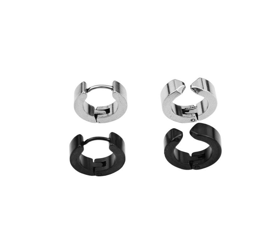 Unisex Hoop Earring / Clip-On Earring