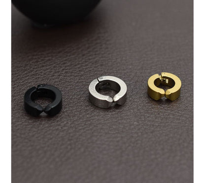 Unisex Hoop Earring / Clip-On Earring