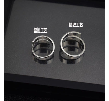 Unisex Open Hoop Ring