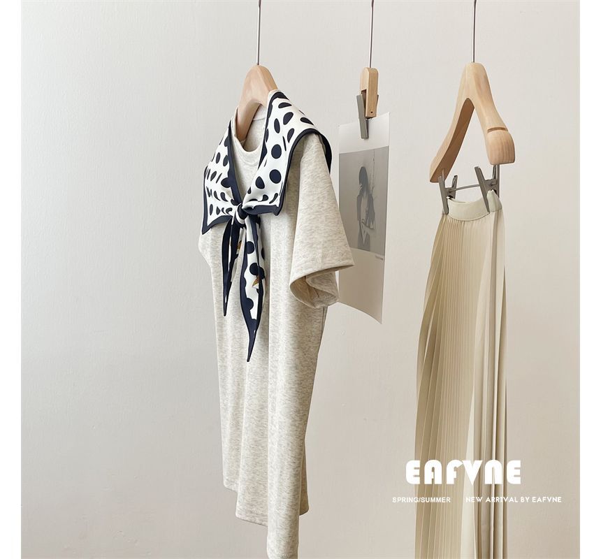 Print Collar Decorative