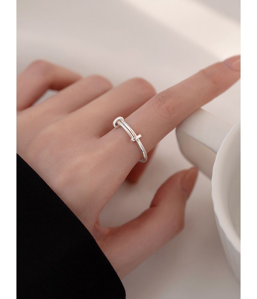 Layered Sterling Silver Ring