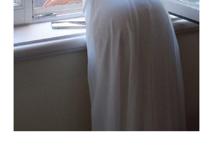 Sleeveless Halter Plain Open Back A-Line Wedding Gown